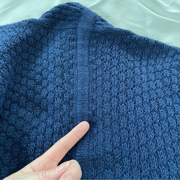 Guinevere Anthropologie Open Front Cardigan with High Side Slits Size‎ Small - Picture 9 of 10